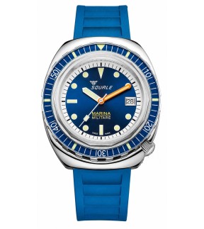 SQUALE 2001 Marina Militare Blue Rubber Strap 2001MARINA.RBL