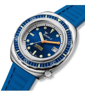 SQUALE 2001 Marina Militare Blue Rubber Strap 2001MARINA.RBL