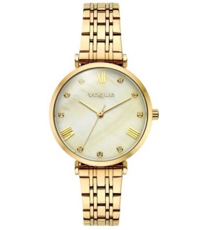 Ρολόι VOGUE New Bliss Με Κίτρινο Χρυσό Ατσάλινο Μπρασελέ 616342