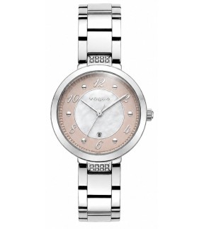 Ρολόι VOGUE Zoe Με Ασημί Ατσάλινο Μπρασελέ 616482