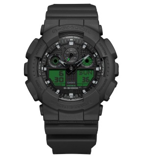 G-SHOCK Limited Edition Black Rubber Strap GA-100BEG-1AER