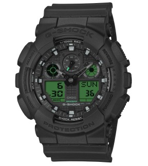 G-SHOCK Limited Edition Black Rubber Strap GA-100BEG-1AER