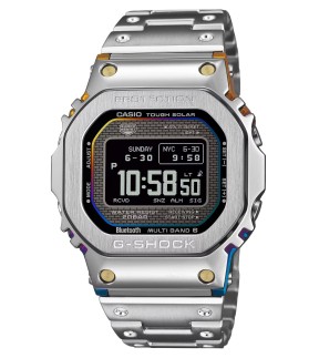 G-SHOCK Limited Edition/GPP Silver Stainless Steel Bracelet GMW-BZ5000RC-1ER