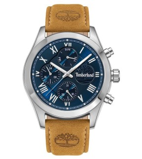 Ρολόι TIMBERLAND Ashmont Με Πολλαπλές Ενδείξεις Και Μπεζ Δερμάτινο Λουράκι TDWGF0082602
