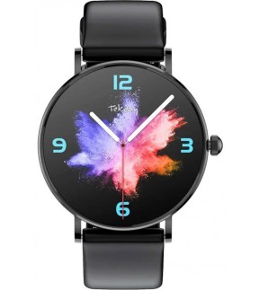 Ρολόι TEKDAY Smartwatch Με Μαύρο Λουράκι Σιλικόνης 656567
