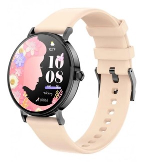 Ρολόι TEKDAY Smartwatch Με Ροζ Λουράκι Σιλικόνης 656568