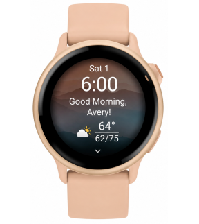 Ρολόι GARMIN vivoactive® 6 Με Ροζ Λουράκι Σιλικόνης GA-010-02985-03