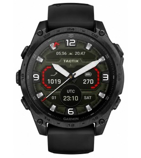 Ρολόι GARMIN Tactix® 8 AMOLED 47mm Με Μαύρο Λουράκι Σιλικόνης GA-010-03405-01