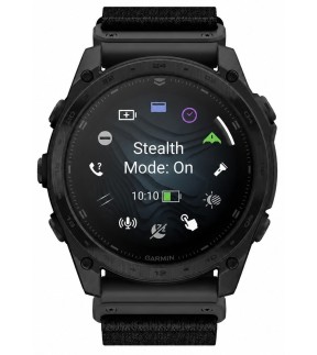 Ρολόι GARMIN Tactix® 8 AMOLED 51mm Με Μαύρο Υφασμάτινο Λουράκι GA-010-03406-01