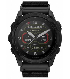 Ρολόι GARMIN Tactix® 8 SOLAR 51mm Με Μαύρο Υφασμάτινο Λουράκι GA-010-03407-01