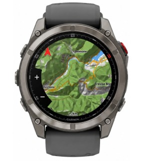 Ρολόι GARMIN fēnix® 8 Pro 51mm AMOLED Με Ανθρακί Λουράκι Σιλικόνης GA-010-03199-11