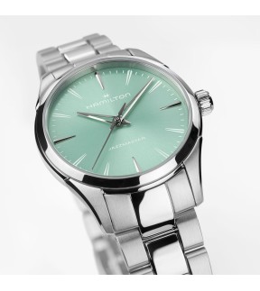 Ρολόι HAMILTON Jazzmaster Quartz 32mm Με Ασημί Ατσάλινο Μπρασελέ H32301161