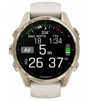Ρολόι GARMIN fēnix® 8 43mm AMOLED Sapphire Με Γκρι Λουράκι Σιλικόνης GA-010-02903-11