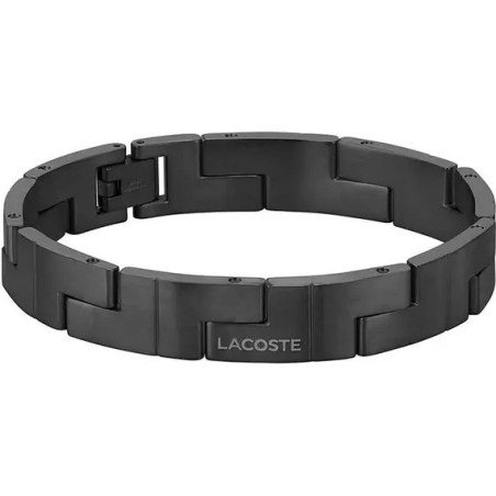 Lacoste Black Stainless Steel Bracelet 2040222