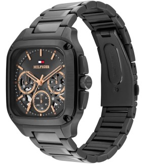 Ρολόι TOMMY HILFIGER Herald Με Πολλαπλές Ενδείξεις Και Ανθρακί Ατσάλινο Μπρασελέ 1710759