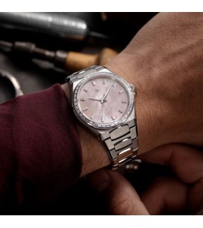 Ρολόι VENEZIANICO Moissanite Αυτόματο Με Ασημί Ατσάλινο Μπρασελέ 6121513C