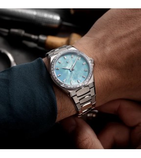 Ρολόι VENEZIANICO Moissanite Αυτόματο Με Ασημί Ατσάλινο Μπρασελέ 6121512C