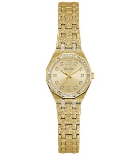 Ρολόι GUESS Pixie Με Κίτρινο Χρυσό Ατσάλινο Μπρασελέ GW1120L2