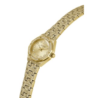 Ρολόι GUESS Pixie Με Κίτρινο Χρυσό Ατσάλινο Μπρασελέ GW1120L2