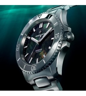 Ρολόι VENEZIANICO Nereide Tungsteno 42 Με Αυτόματο Μηχανισμό Και Ασημί Ατσάλινο Μπρασελέ 3921540C