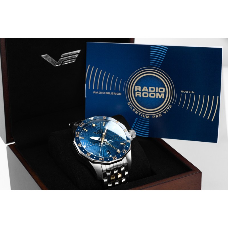 VOSTOK EUROPE Radio Room Automatic Special Edition Silver