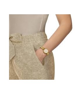 TISSOT Desir Yellow Gold Stainless Steel Bracelet T1520103311800