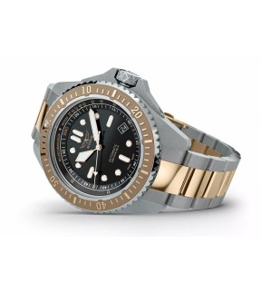 Ρολόι AVIATOR XPRO Dive 300 Με Δίχρωμο Ατσάλινο Μπρασελέ V.1.43.3.363.5