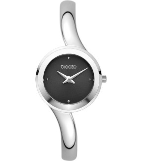 Ρολόι BREEZE CELESTIA Με Ασημί Ατσάλινο Μπρασελέ 612631.6