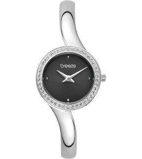 Ρολόι BREEZE CELESTIA Με Ασημί Ατσάλινο Μπρασελέ 612631.6