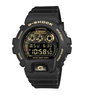 Ρολόι CASIO EDIFICE Με Μαύρο Καουτσούκ Λουράκι DW-6900CF-1ER