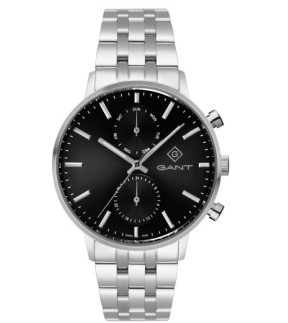 Ρολόι GANT Archive Park Hill Day-Date Ανδρικό Με Ασημί Μπρασελέ – G205001