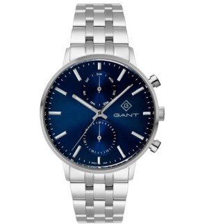 Ρολόι GANT Archive Park Hill Day-Date Ανδρικό Με Ασημί Μπρασελέ – G205002