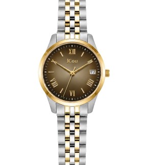 JCOU Lucienne Yellow Gold-Silver Stainless Steel Bracelet JU19090-3