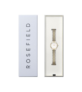 ROSEFIELD Muse Duotone Yellow Gold-Silver Stainless Steel Bracelet MUWDSD-MU03