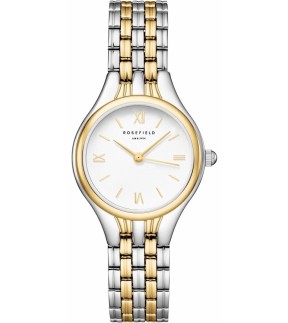 ROSEFIELD Muse Duotone Yellow Gold-Silver Stainless Steel Bracelet MUWDSD-MU03