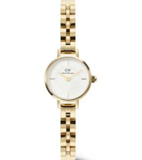 DANIEL WELLINGTON Petite Mini Arch 3-link Gold Stainless Steel Bracelet DW00100855