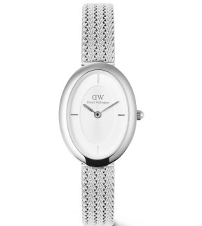 DANIEL WELLINGTON Juliette Braided Mesh Silver Stainless Steel Bracelet DW00100884