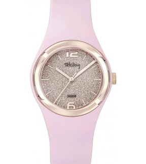 TEKDAY Pink Plastic Strap 654867