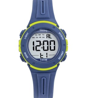 TEKDAY Blue Rubber Strap 654970
