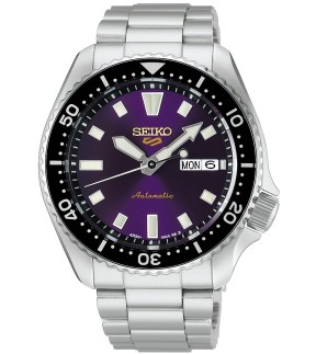 SEIKO 5 Sports Automatic Silver Stainless Steel Bracelet HDB003K1