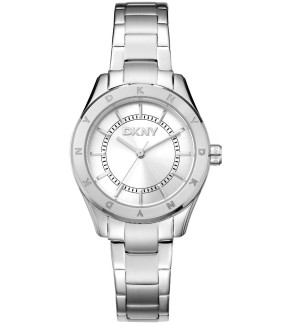 DKNY Chambers Sport Silver Stainless Steel Bracelet DK1L018M0015