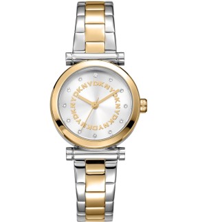 DKNY Essentials Yellow Gold-Silver Stainless Steel Bracelet DK1L090M0085