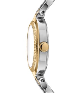 DKNY Evening Yellow Gold-Silver Stainless Steel Bracelet DK1L181M0055