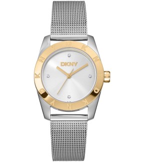 DKNY Milanese Silver Stainless Steel Bracelet DK1L185M0055