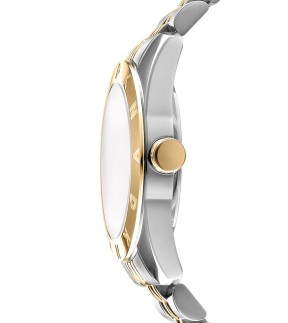 DKNY Logo Yellow Gold-Silver Stainless Steel Bracelet DK1L185M0265