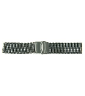 Tzevelion Mesh Bracelet Black 22mm