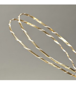 Gold-Plated Wedding Crowns Ανδριανη Silver 925°/ Silverware