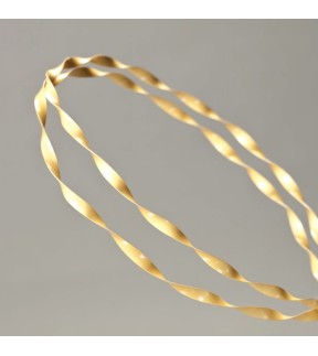 Gold-Plated Matte Wedding Crowns Αγγελινα Silver 925°/ Silverware