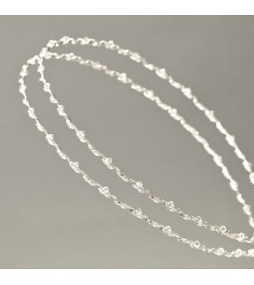 Silver Wedding Crowns with Swarovski Αρτεμις Silver 925°/ Silverware