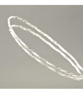 Silver Wedding Crowns with Swarovski Strass Silver 925°/ Silverware 